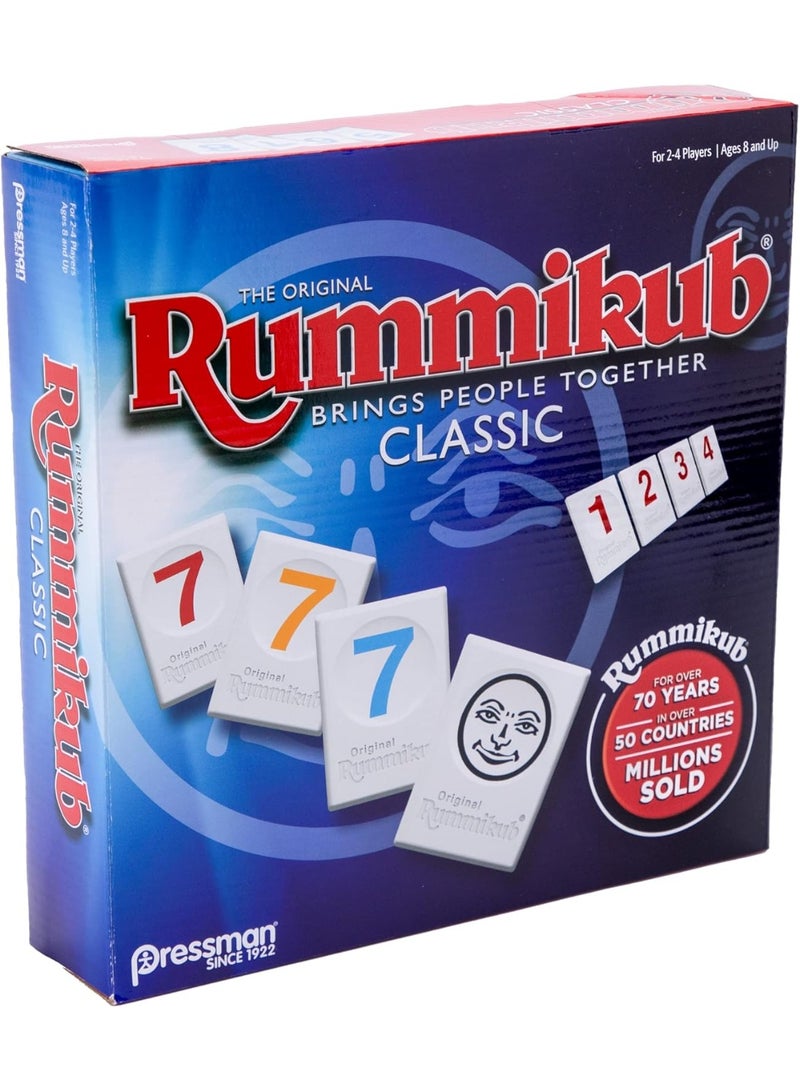 Rummikub Edition - The Classic Rummy Tile Game - More Tiles and More Players for More Fun!Blue (Rummikub, For 2-4 players) - Image 4
